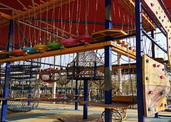 Children Indoor Ropes Course Adventure Expansion Equipment Park
