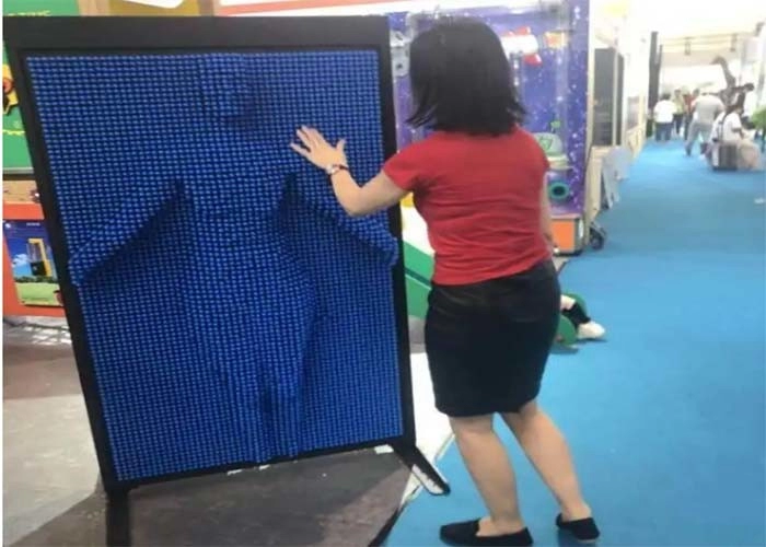 3d Trick Art Pin Wall Giant Screen For Playground Amusement Playing 