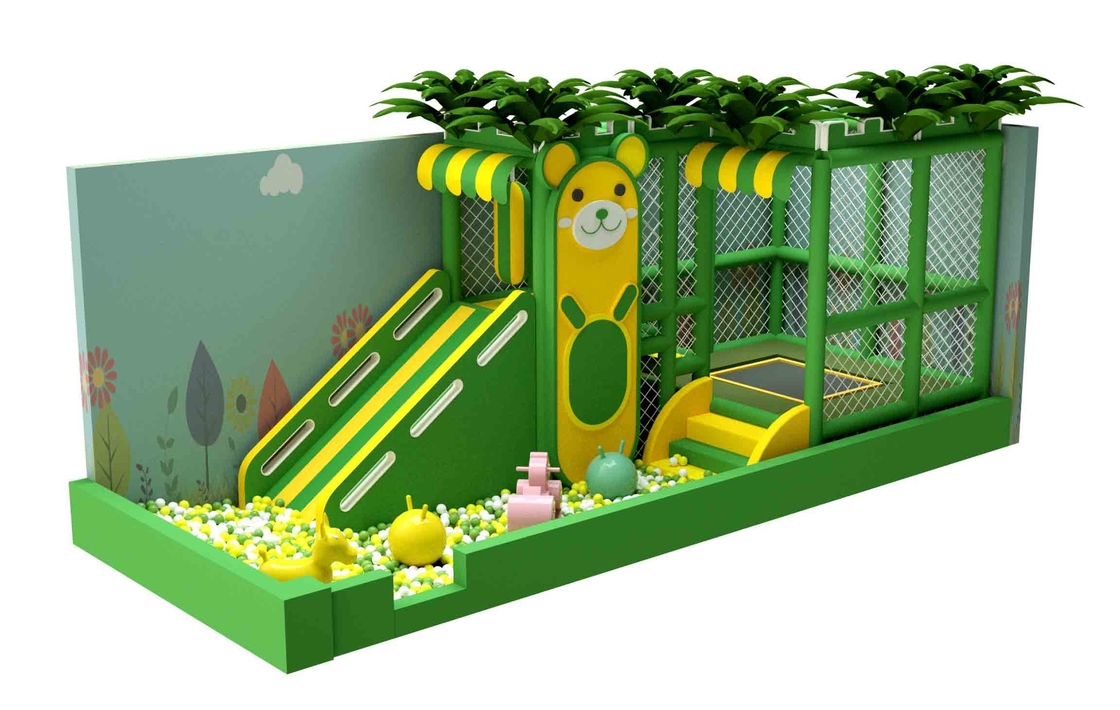 Small Soft Foam Indoor Playground Equipment For Kindergarten Home