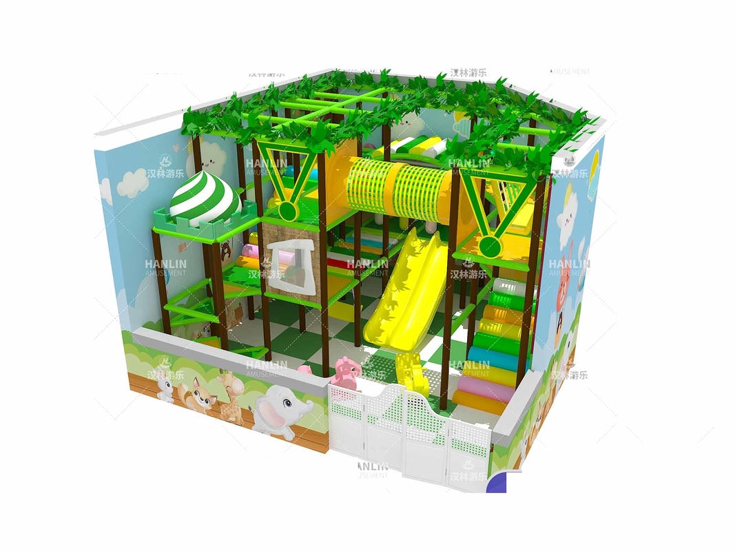 Small Soft Foam Indoor Playground Equipment For Kindergarten Home