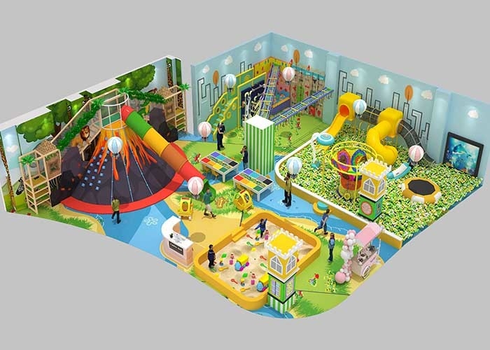 Customized Indoor Playground Equipment Sponge Commercial Mall