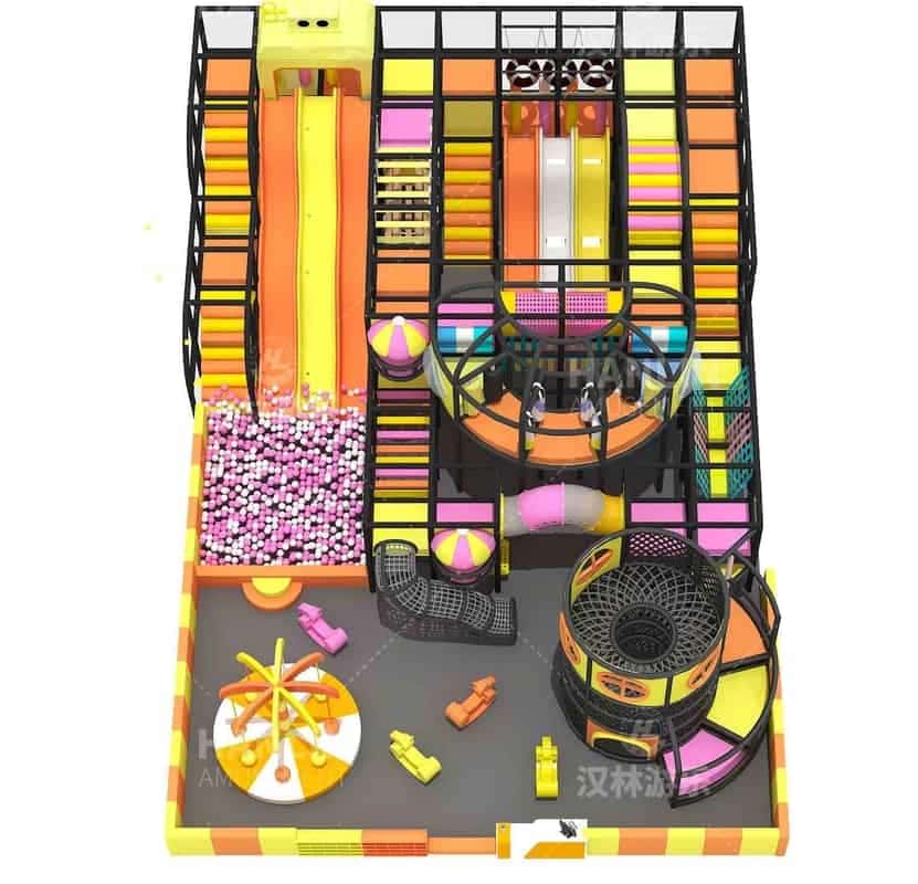 Indoor Preschool Playground Equipment Toddler Indoor Soft Play