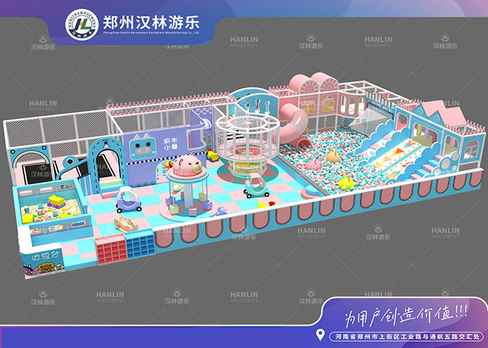 Free Design Supermarkets Indoor Playground Equpipment Customzied Play Site