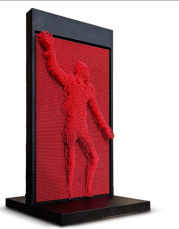 3d Trick Art Pin Wall Giant Screen For Playground Amusement Playing ...